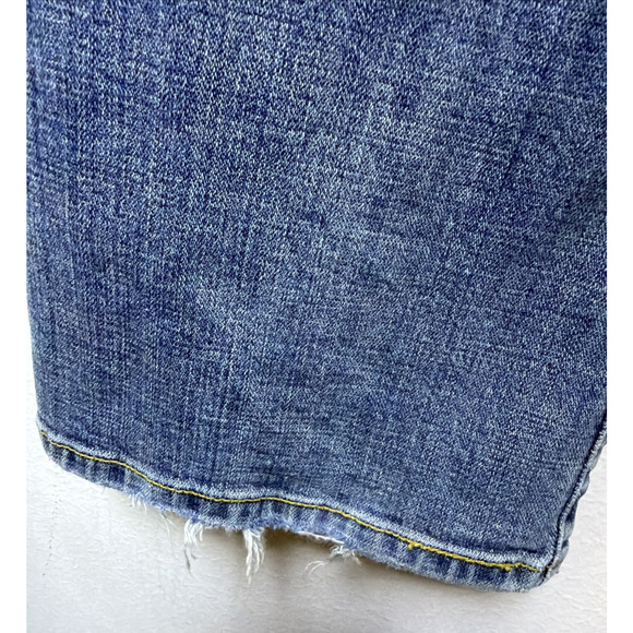 Levi's Boot Cut 515 Denim Blue Jeans Size 12M 99% Cotton western Medium wash - Picture 7 of 11